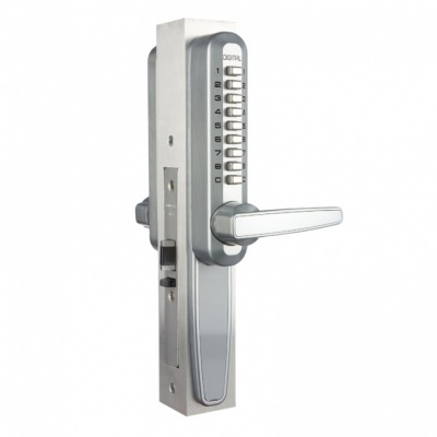 Lockey 7070 Super 8 handle with retrofit for Adams Rite Locks